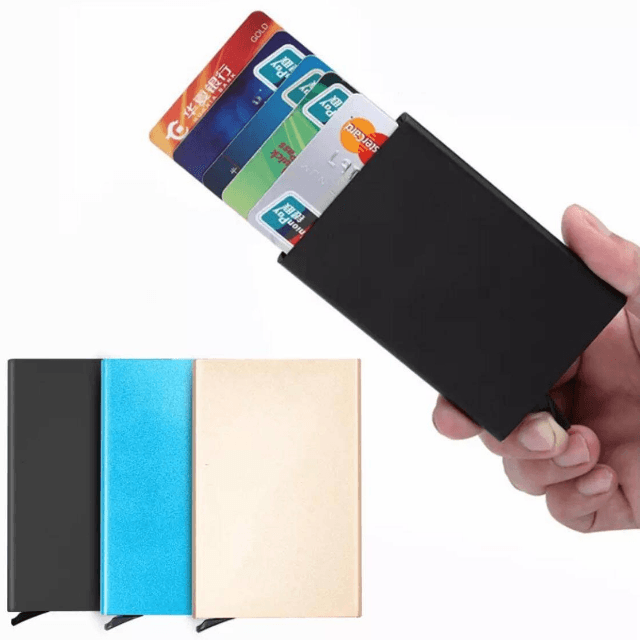 Customize Steel Card Holder