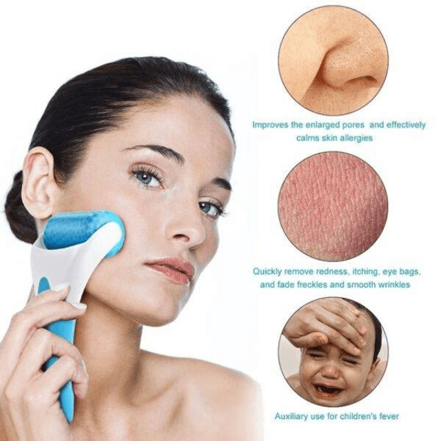 Facial massager roller