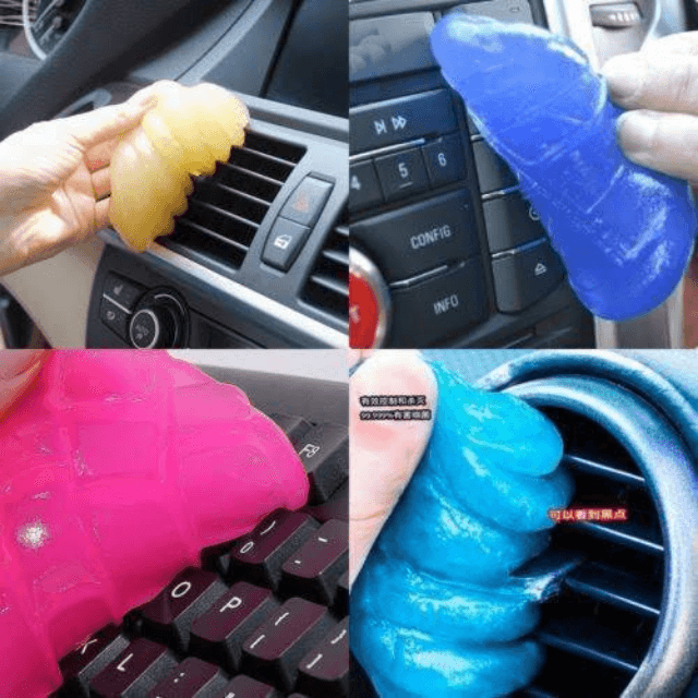 Crystal Scented Slime Car Cleaning Glue Computer Keyboard