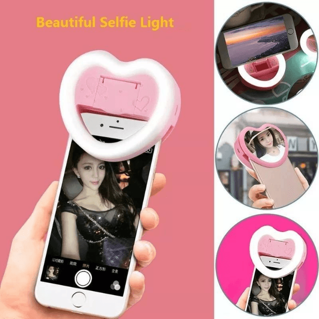 Rechargeable Fill Light Camera Enhancing Photography Selfie